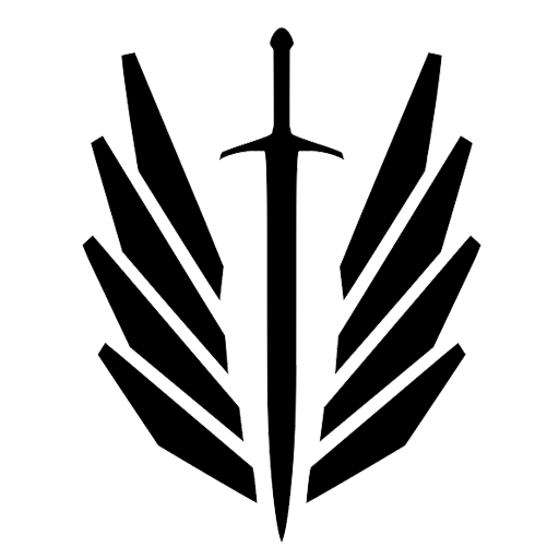 Sword and wings emblem